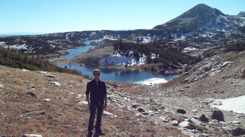 Sean Hoban visits Medicine Bow National Forest in Wyoming,  one of the many places from where the US Forest Service is sending seeds to the National Center for Genetic Resource Preservation seed bank in Ft. Collins, CO.