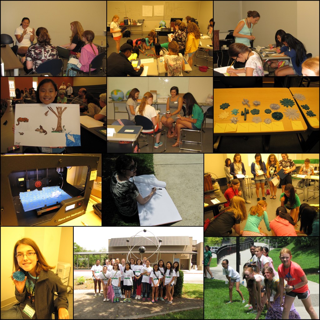 Highlights from last week's Adventures in STEM Camp