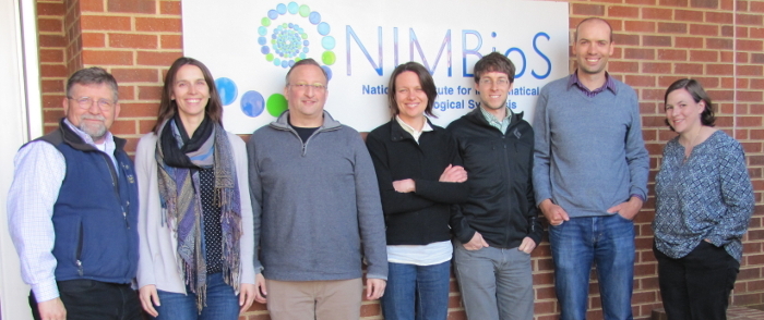 Participants from the March 2016 meeting of the Working Group, Meeting 3 participants: (L to R) Michael Antolin, Joanna Kelly, Andrew Storfer, Katie Lotterhos, Sean Hoban, David Lowry, Laura Reed.